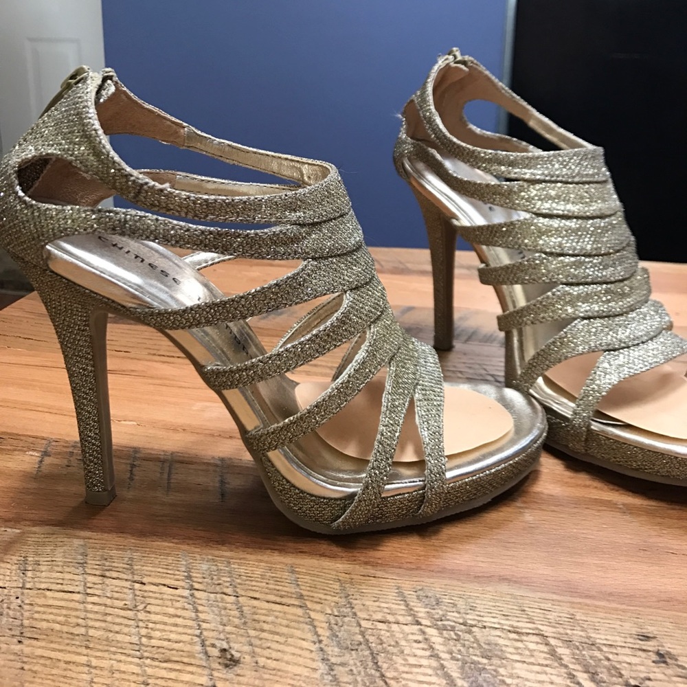 COPY - CHINESE LAUNDRY GOLD GLITTER